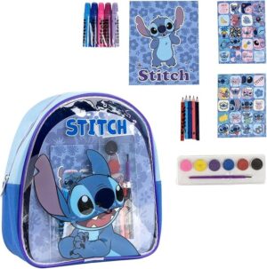 Set Coloreable Mochila Stitch