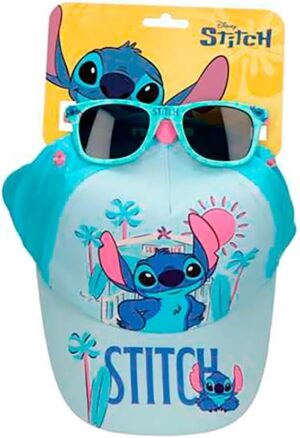 Gorra Set Gafas De Sol Stitch