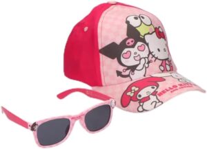Gorra Set Gafas De Sol Hello Kitty