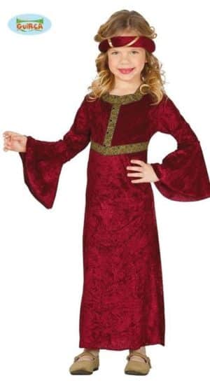Disfraz Dama Medieval 10-12 años