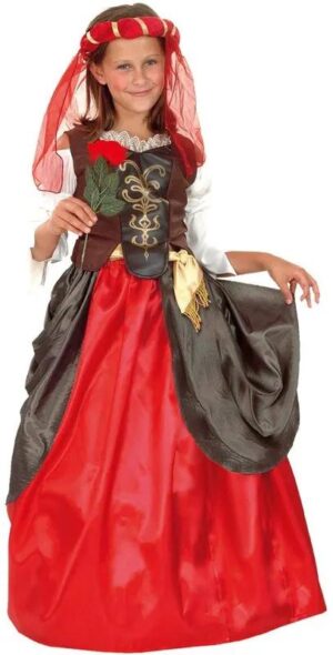 Disfraz Medieval Renacimiento Niña 7-9
