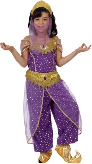 Disfraz Princesa Arabe Morado Niña 7-9