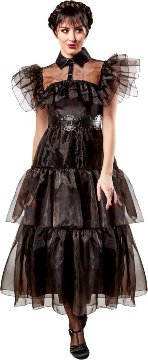 Disfraz wednesday raven deluxe L