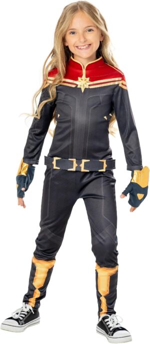 Disfraz capitana marvel deluxe 7-8 años