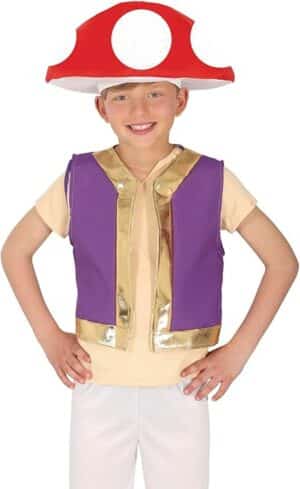 DISFRAZ MUSHROOM TOAD SETA 10-12 Años