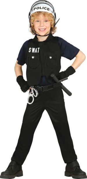 DISFRAZ S.W.A.T. POLICIA 5-6 Años