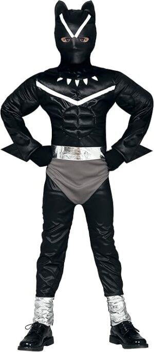 DISFRAZ PANTERA NEGRA 10-12 Años  BLACK PANTHER