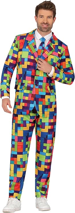 DISFRAZ TRAJE HOMBRE DE LOS 80(M)