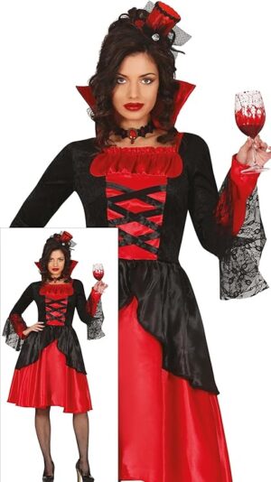 DISFRAZ VAMPIRO SANGUINARIO MUJER (S)