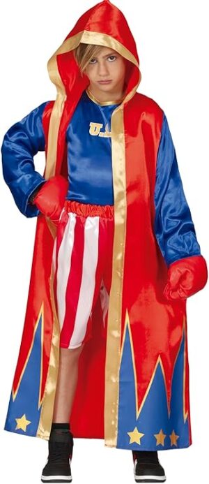 DISFRAZ BOXEADOR INFANTIL 3-4 Años